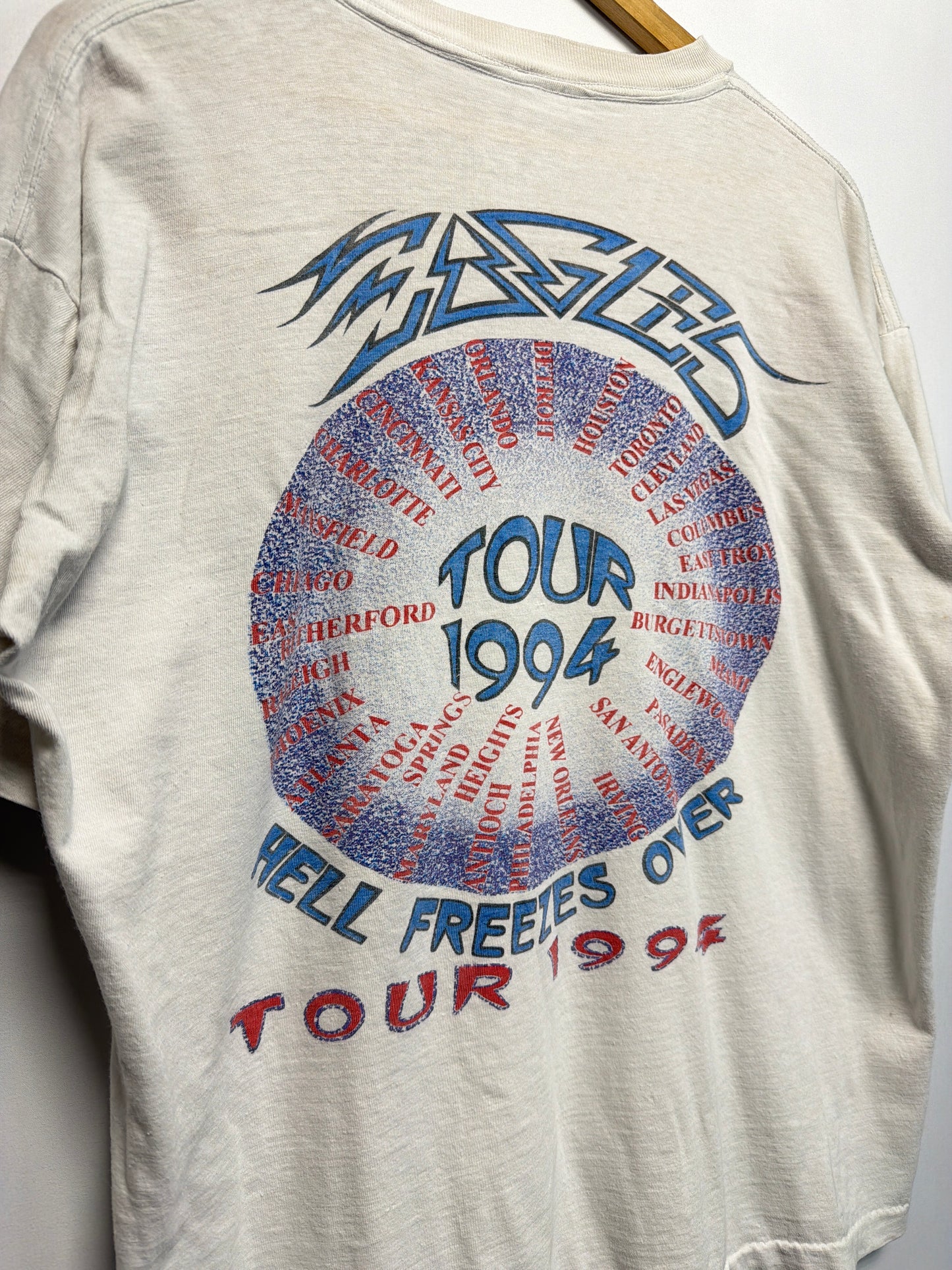 1994 Eagles When Hell Freezes Over Tour T-Shirt