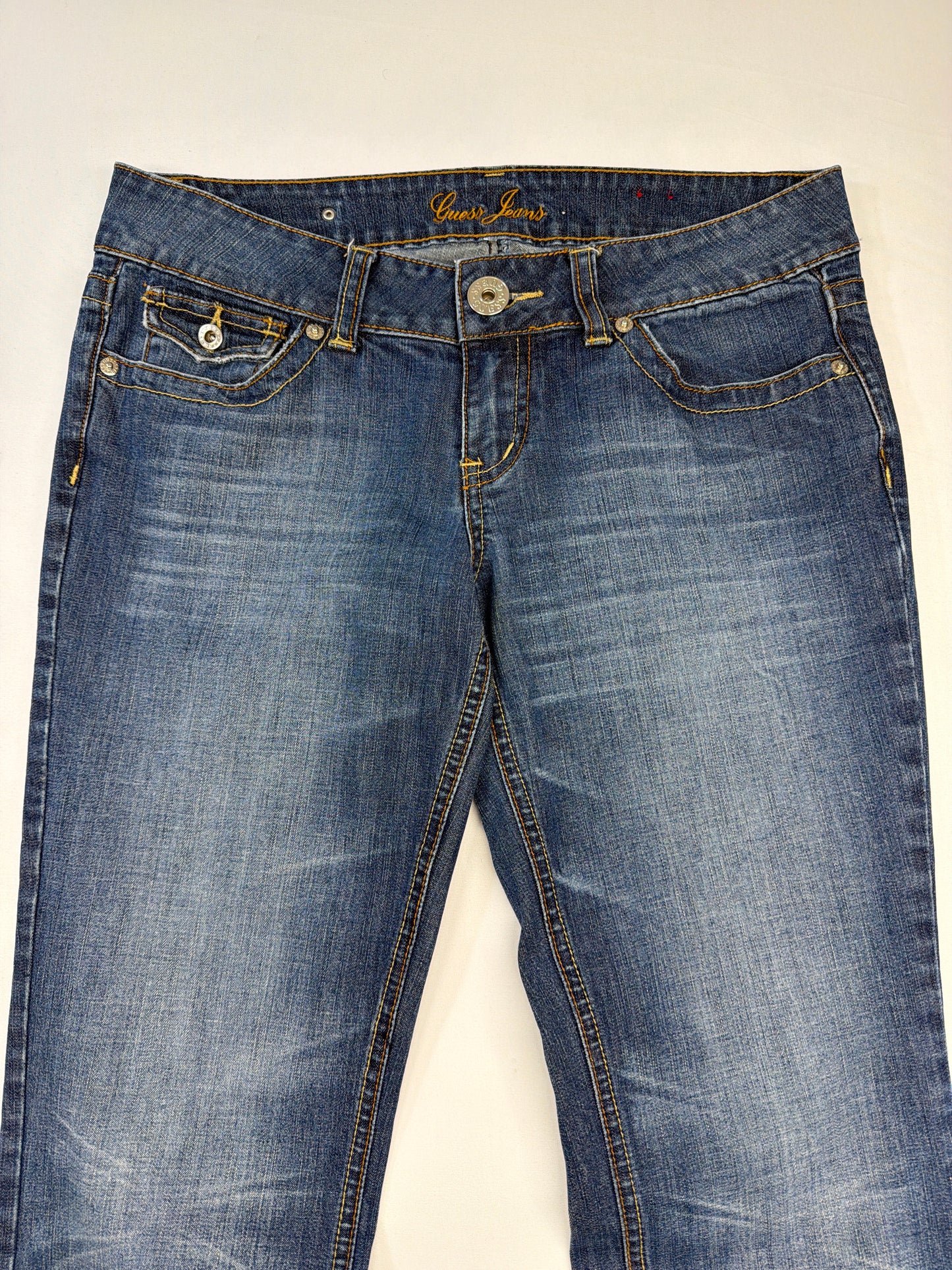 Vintage Y2K Low Rise GUESS Denim Jeans