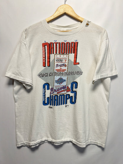 1992	Atlanta Braves World Series Fever T-Shirt