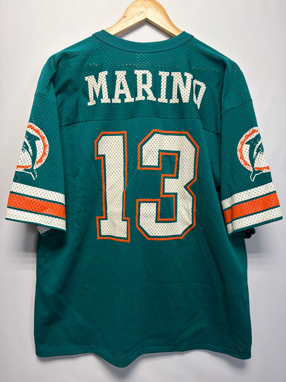 Vintage Dan Marino Miami Dolphins Logo 7 NFL Jersey