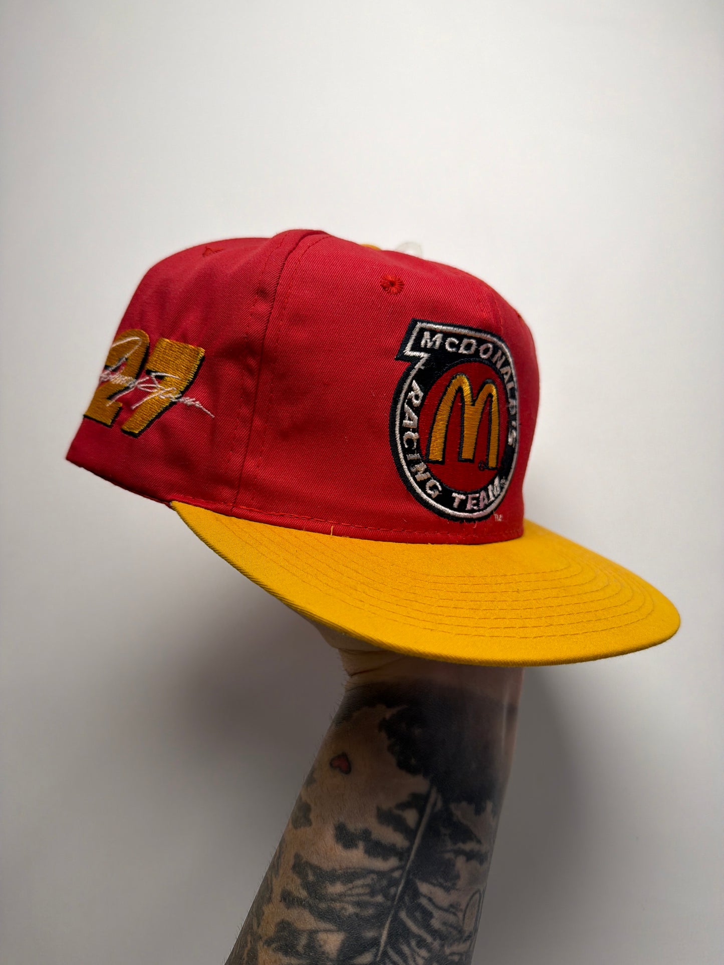 Vintage McDonald’s Racing Team Jimmy Spencer SnapBack