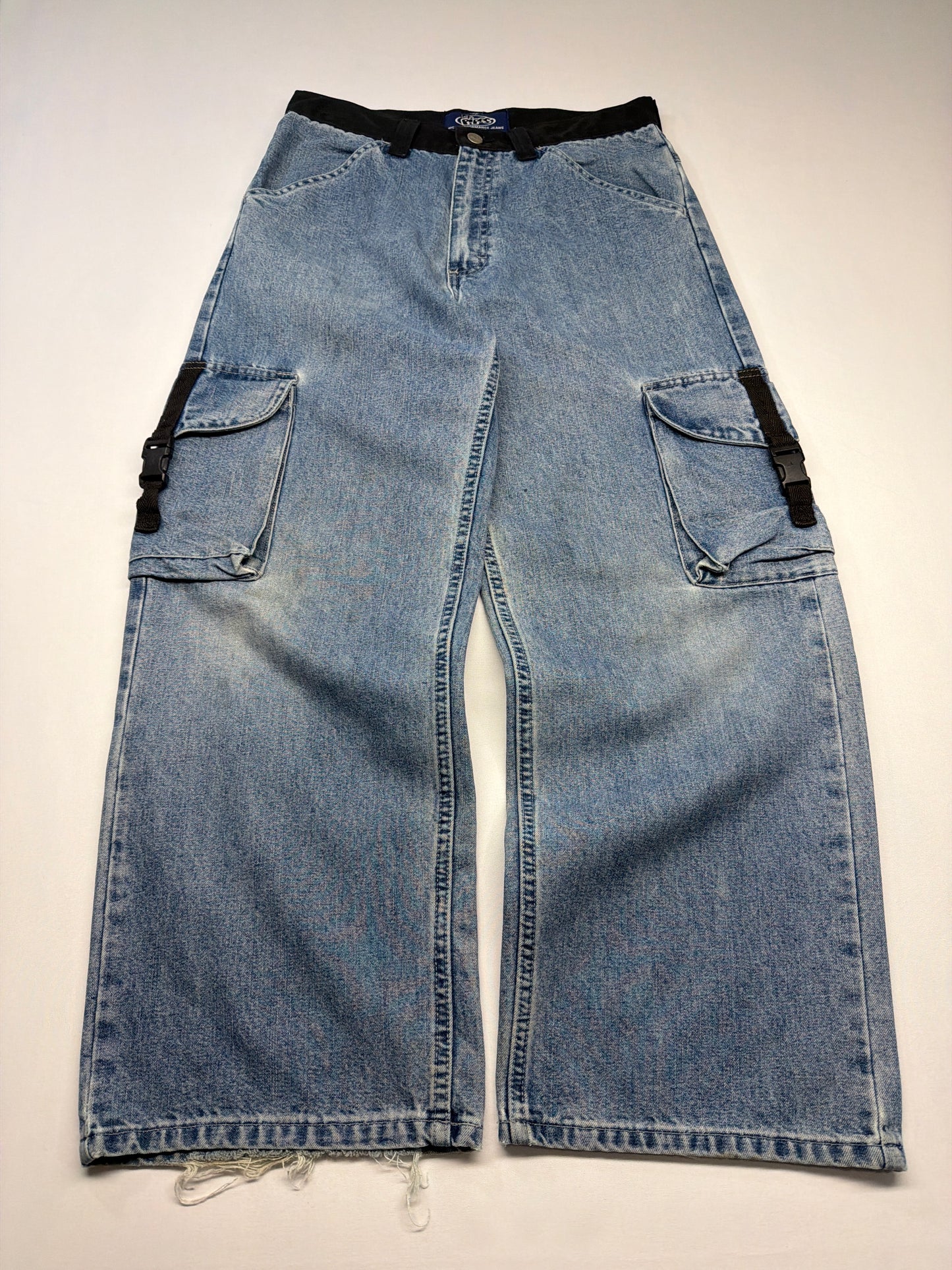 Vintage Lee Pipes Cargo Denim Jeans