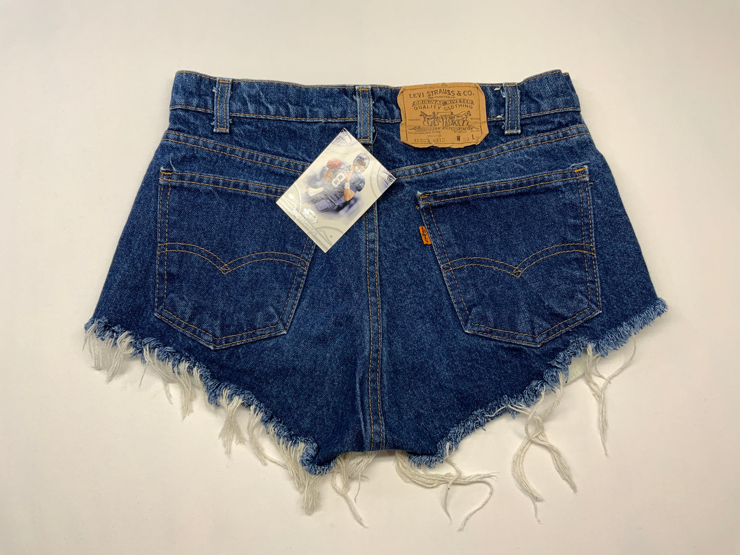 Vintage Orange Tab Levi’s Cutoff Shorts