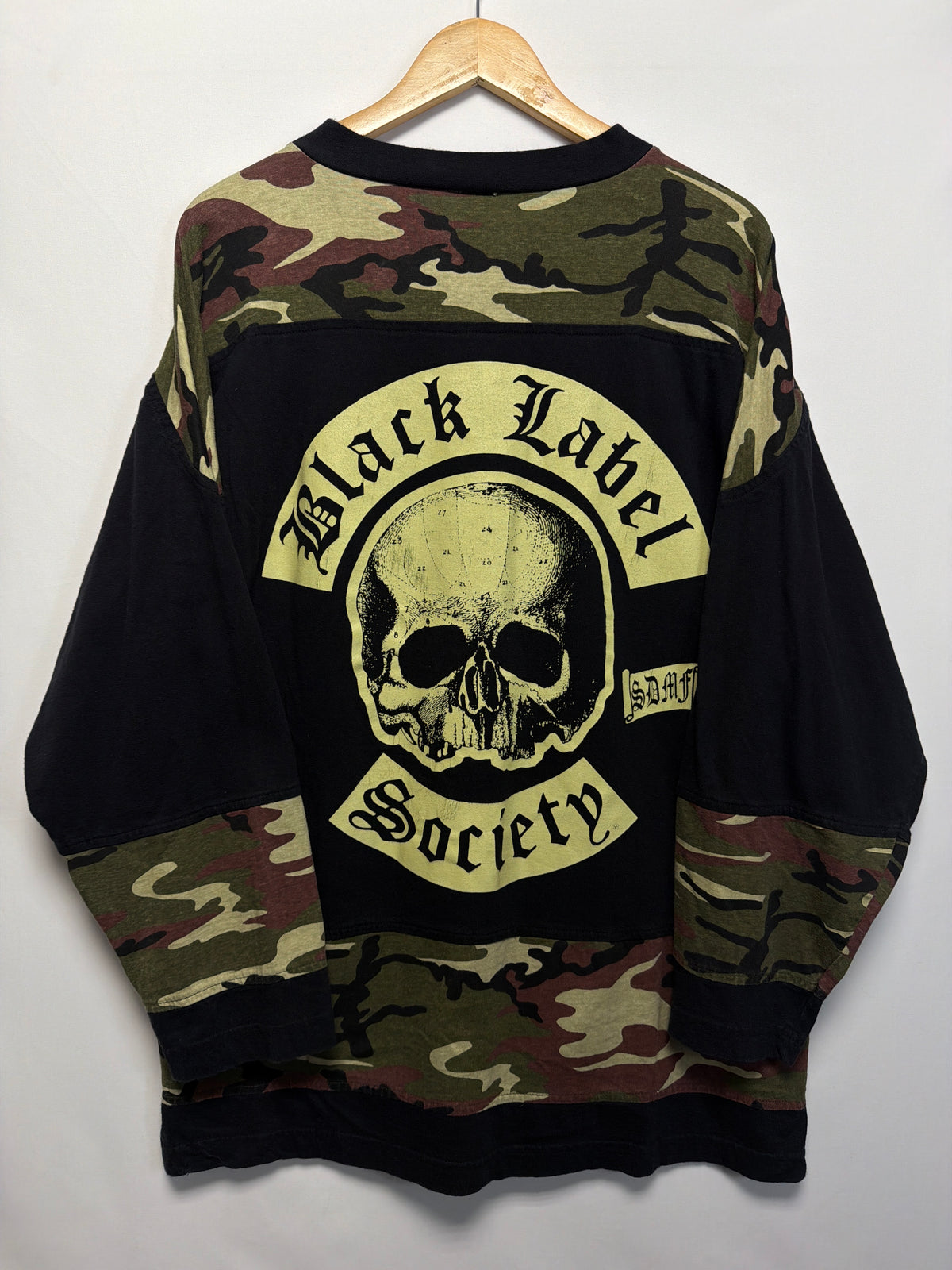 Vintage Black Label Society Camo Long Sleeve Shirt