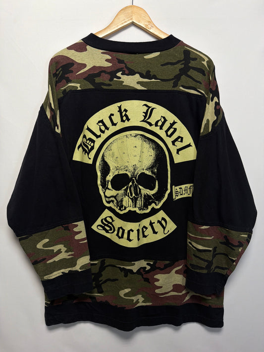 Vintage Black Label Society Camo Long Sleeve Shirt