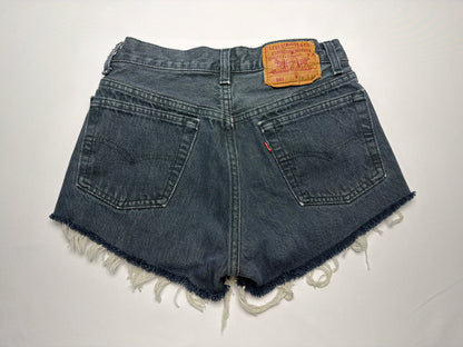 Vintage Red Tab Button Fly Levi’s Denim Cutoff Shorts