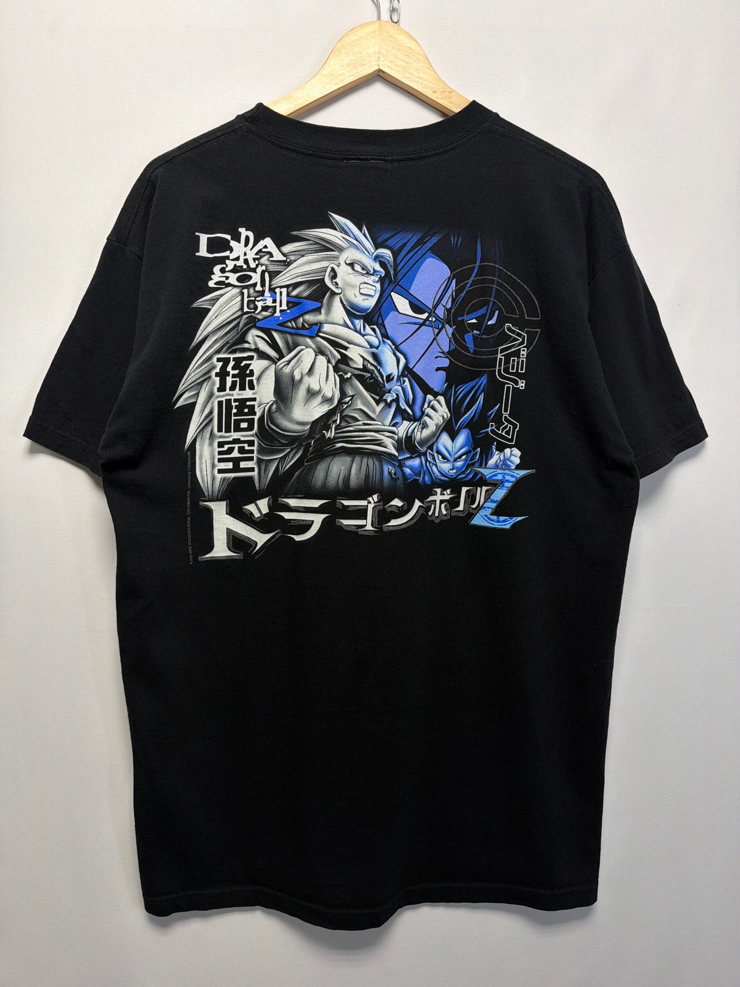 2001 Dragon Ball Z Goku Vegeta Trunks T-Shirt