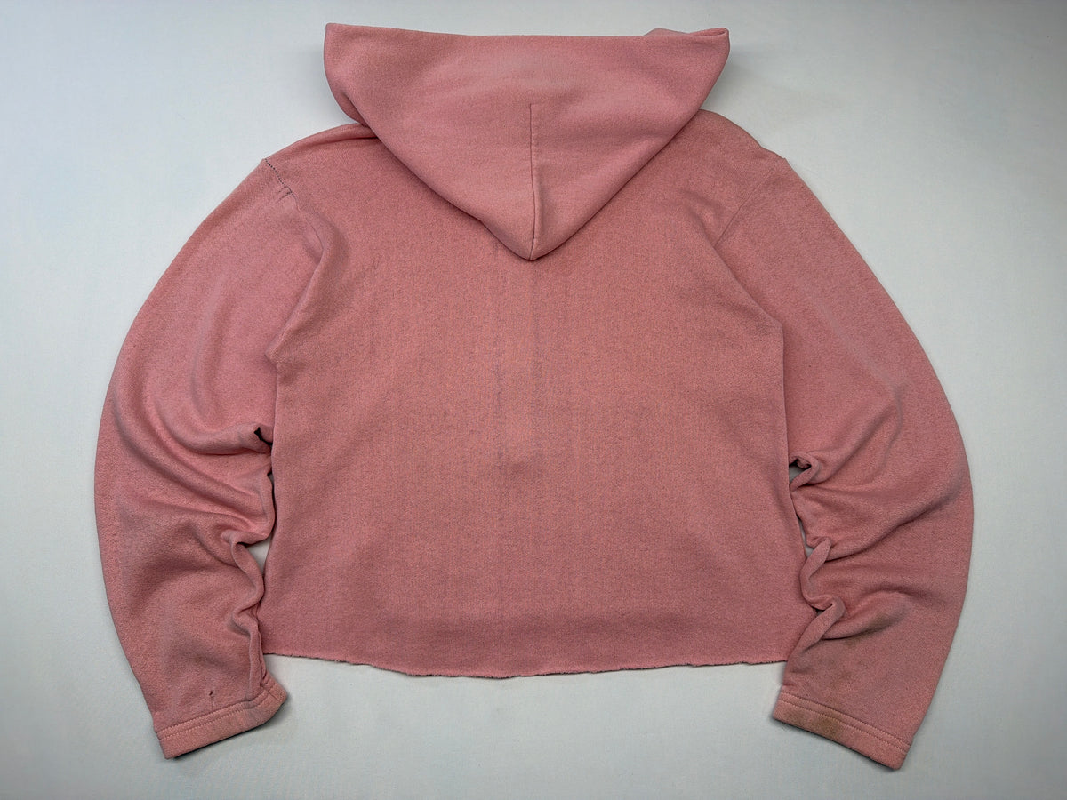 Vintage Women’s Harley Davidson Cropped Zip Hoodie