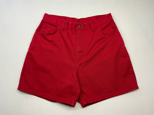 Vintage Gitano Red Denim Mom Shorts
