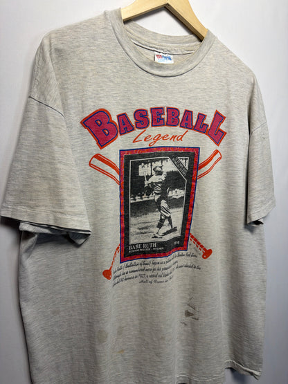 Vintage Babe Ruth Baseball Legend T-Shirt