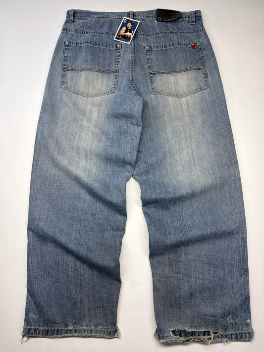 Vintage SouthPole 3180 Red Tab Baggy Y2K Jeans