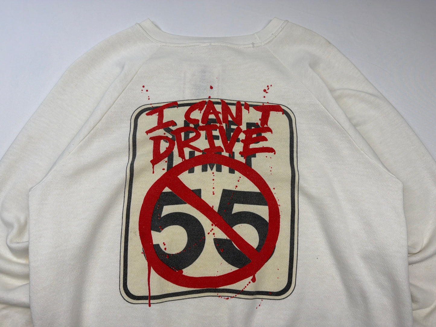 1984 Sammy Hagar I Can’t Drive Sweatshirt