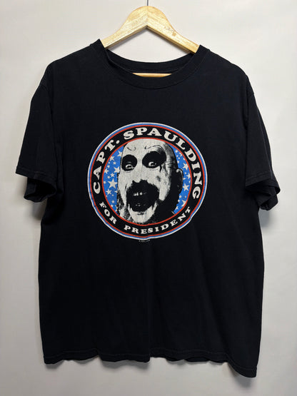 2008 House of 1000 Corpses Captain Spaulding For President T-Shirt