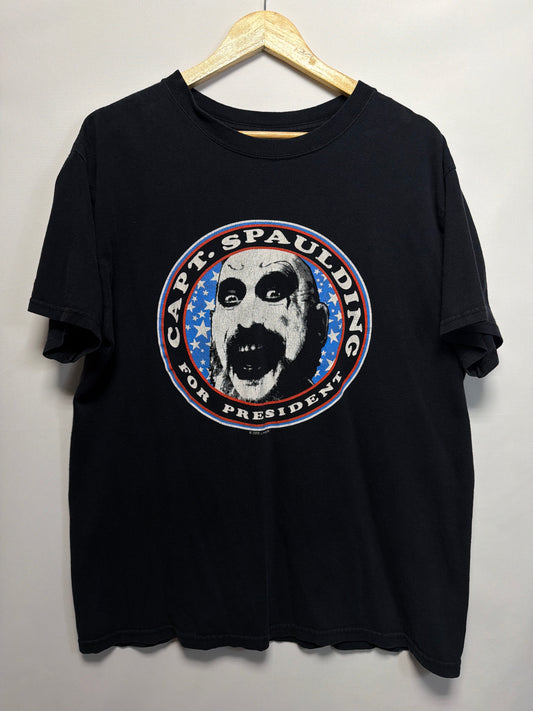 2008 House of 1000 Corpses Captain Spaulding For President T-Shirt