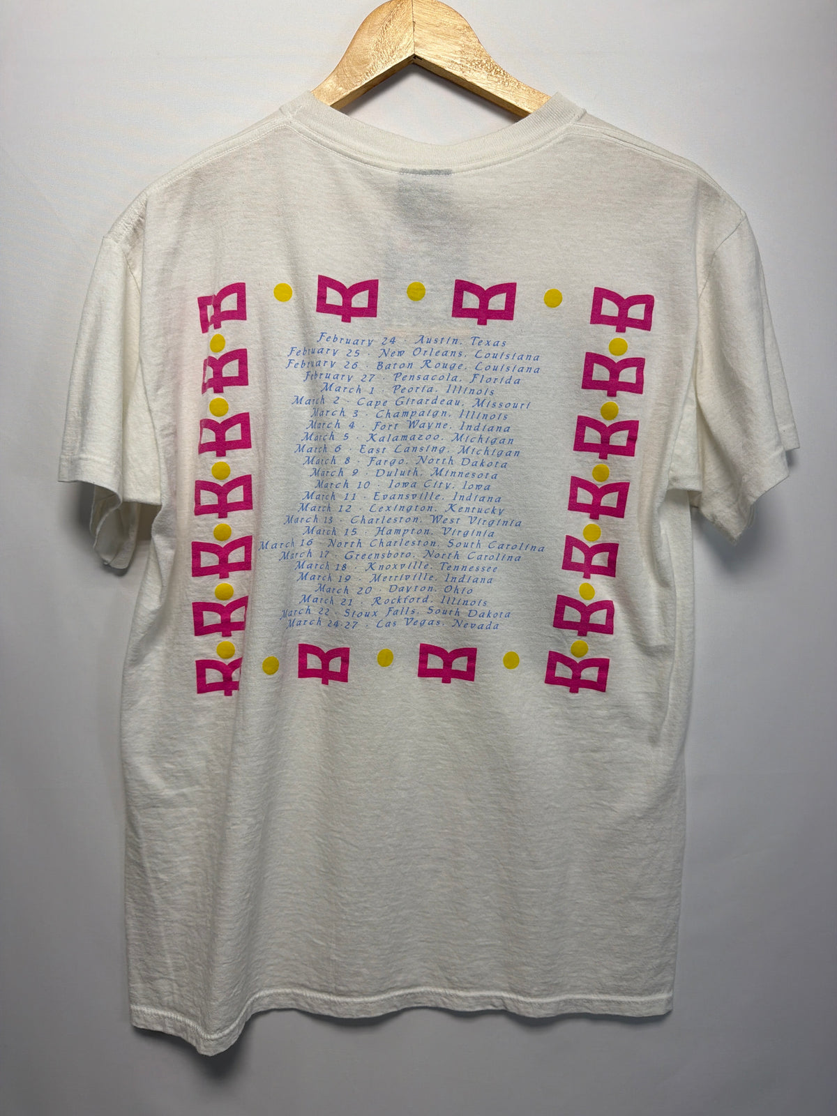 1993 Moody Blues Tour T-Shirt