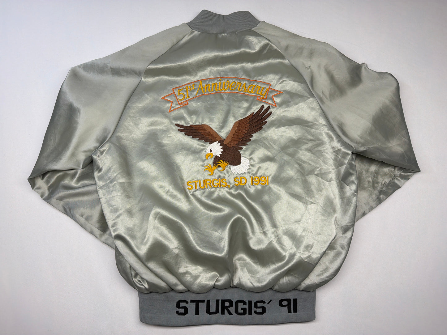 1991 Sturgis Biker Bomber Jacket