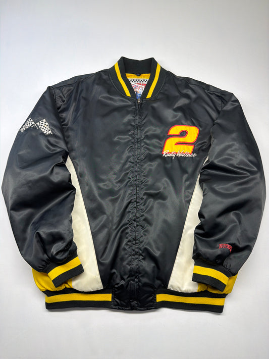 Vintage Rusty Wallace NASCAR Bomber Jacket