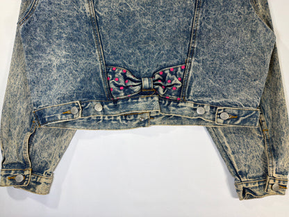 Vintage Jordache Acid Wash Denim Jacket