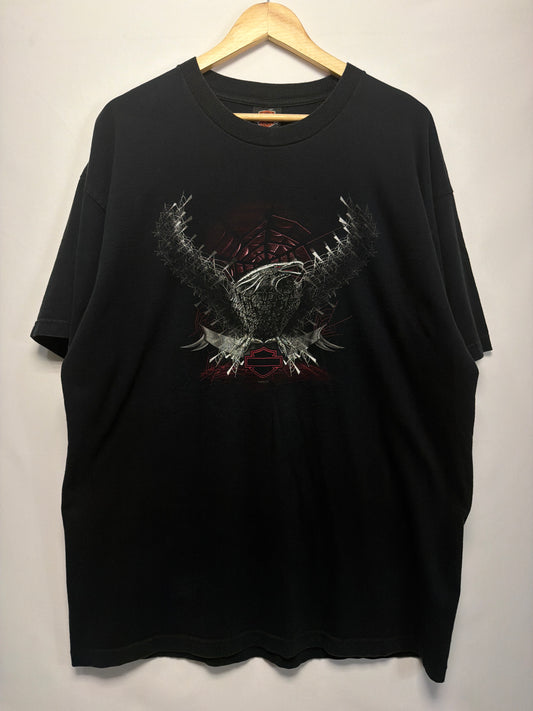 2004 Harley Davidson Spider Web Eagle T-Shirt