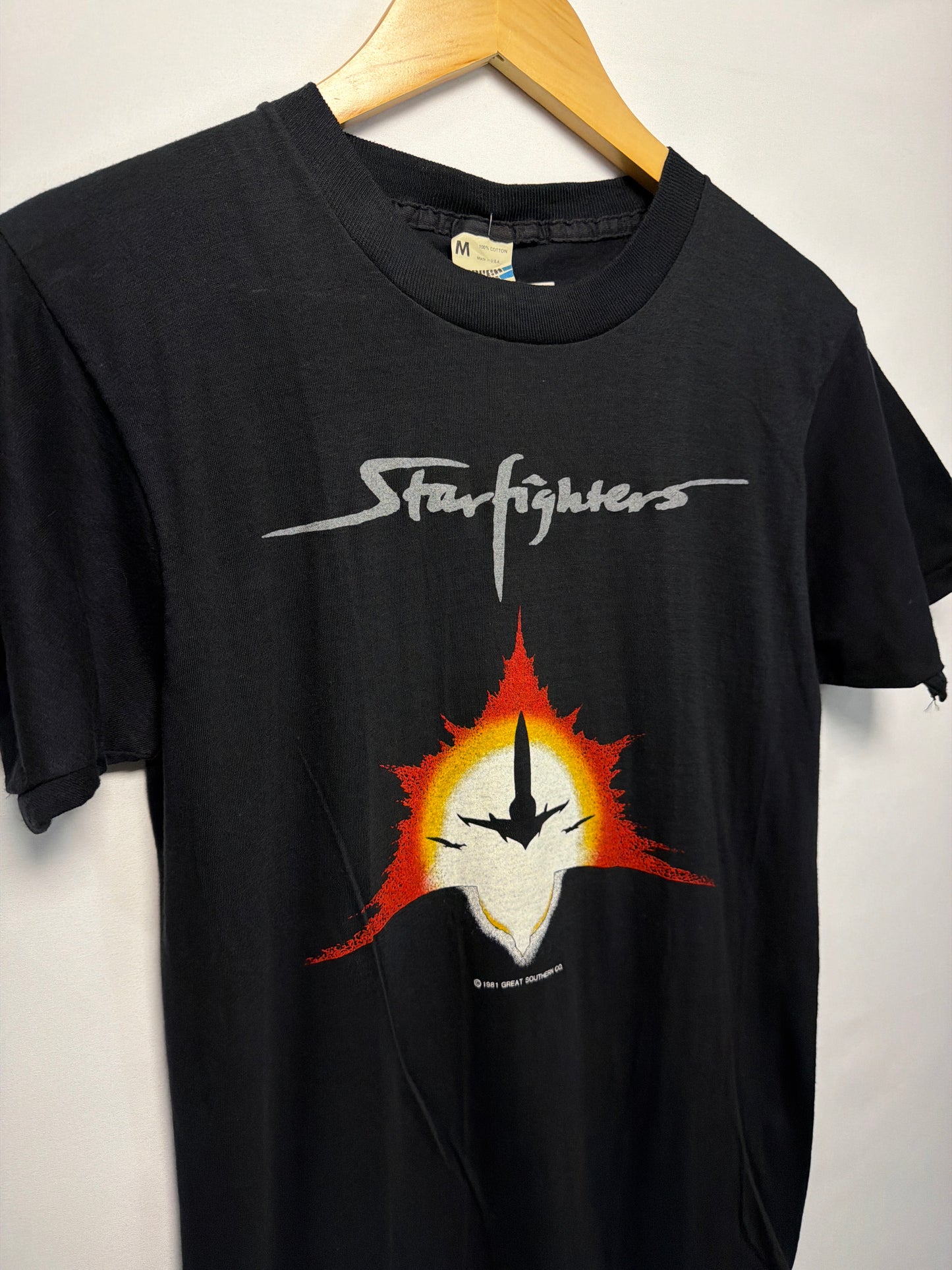 1981-82 Starfighters Alley Cat Blues Tour T-Shirt