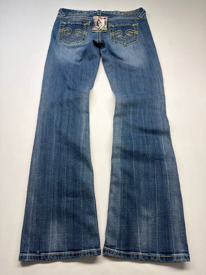 Vintage Y2K Rerock For Express Low Rise Jeans