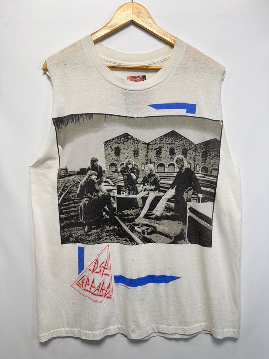 1987 Def Leppard Hysteria Tour Cut Off T-Shirt