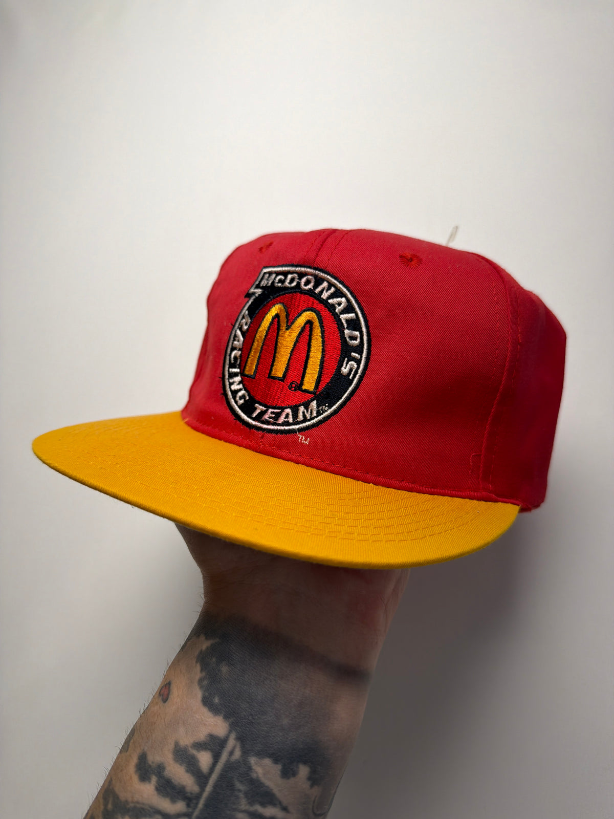 Vintage McDonald’s Racing Team Jimmy Spencer SnapBack