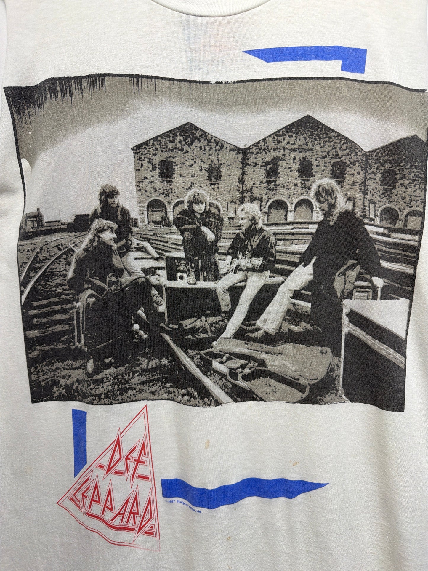 1987 Def Leppard Hysteria Tour Cut Off T-Shirt