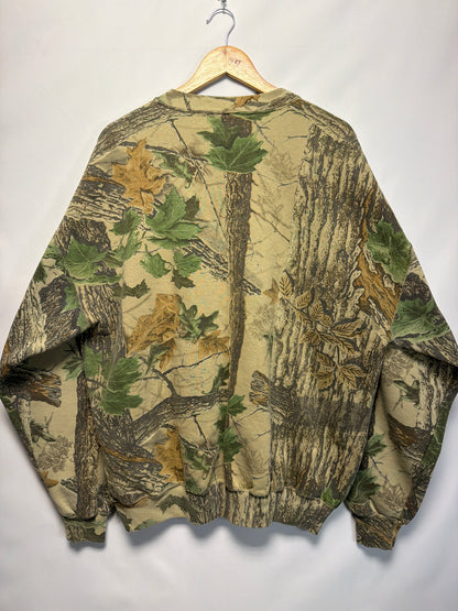 Vintage JERZEES Realtree Camo Sweatshirt
