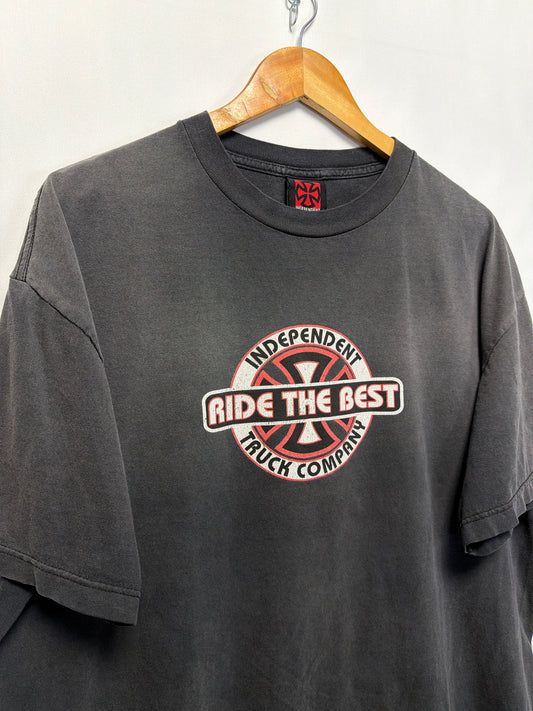 Vintage Y2K Independent Ride The Best Faded Skate T-Shirt