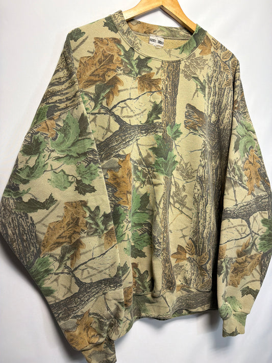 Vintage JERZEES Realtree Camo Sweatshirt