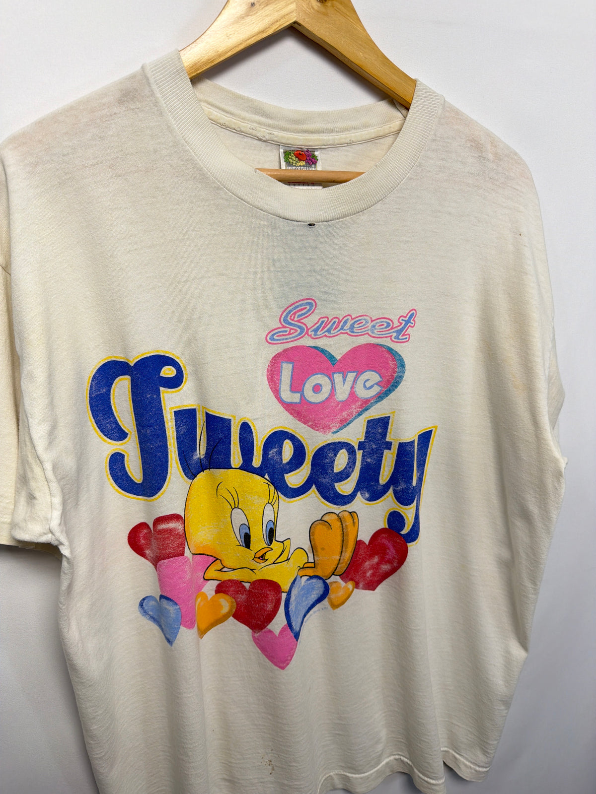 1995 Sweet Love Tweety Bird T-Shirt