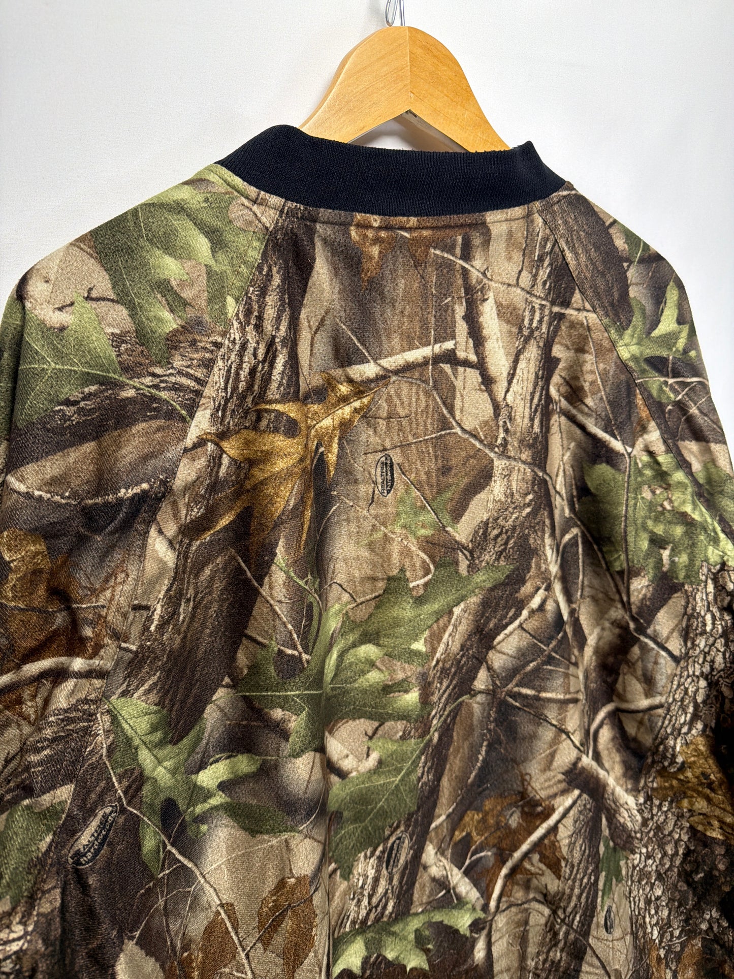 Vintage STEARNS Dry Wear Realtree Camo Bomber Jacket