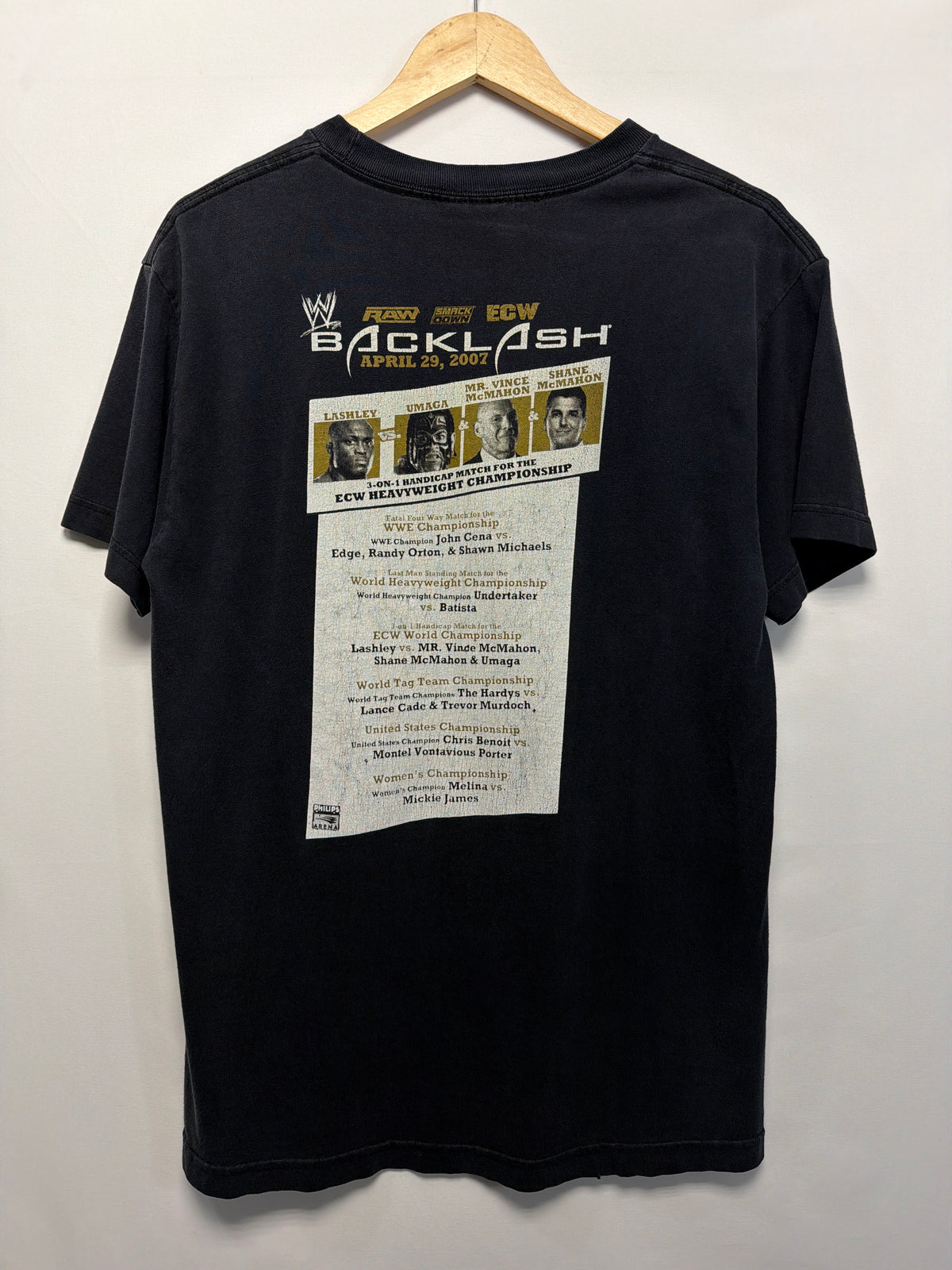 2007 WWE Championship Backlash T-Shirt