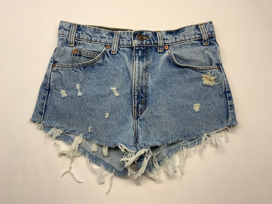 Vintage Orange Tab Levi’s Cutoff Shorts
